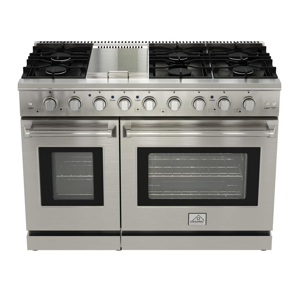 CASAINC 48 inch Gas Range Stove