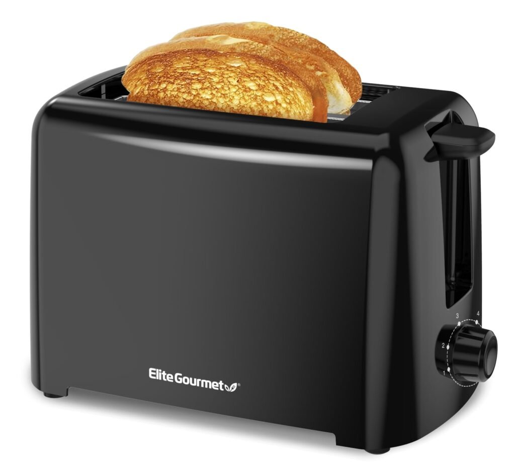 Elite Gourmet ECT1027B Cool Touch Toaster