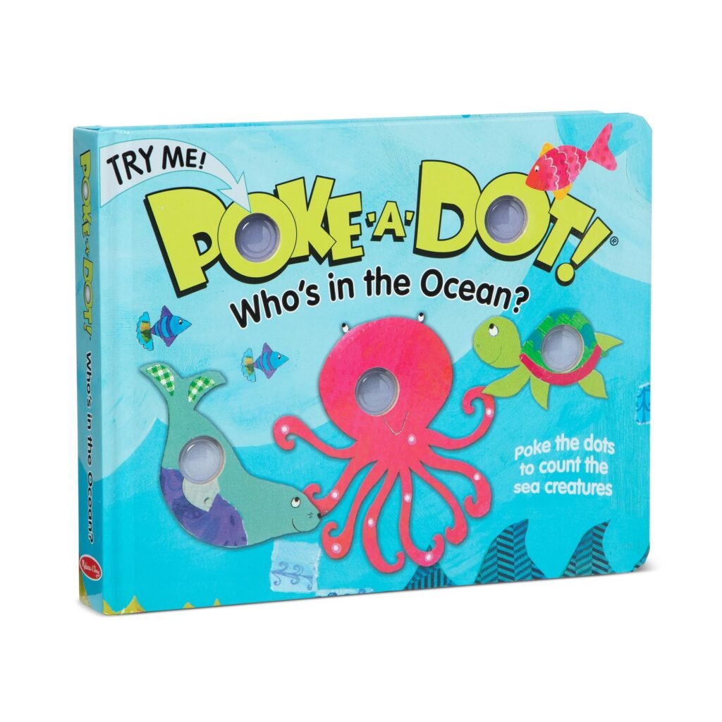 Melissa & Doug Poke-a-Dot: Who’s in the Ocean