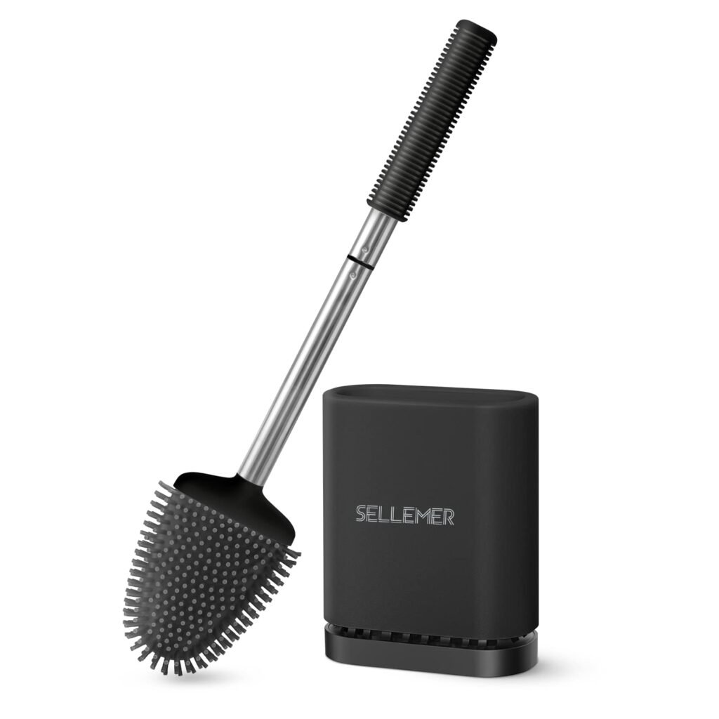 Sellemer Toilet Brush and Holder Set