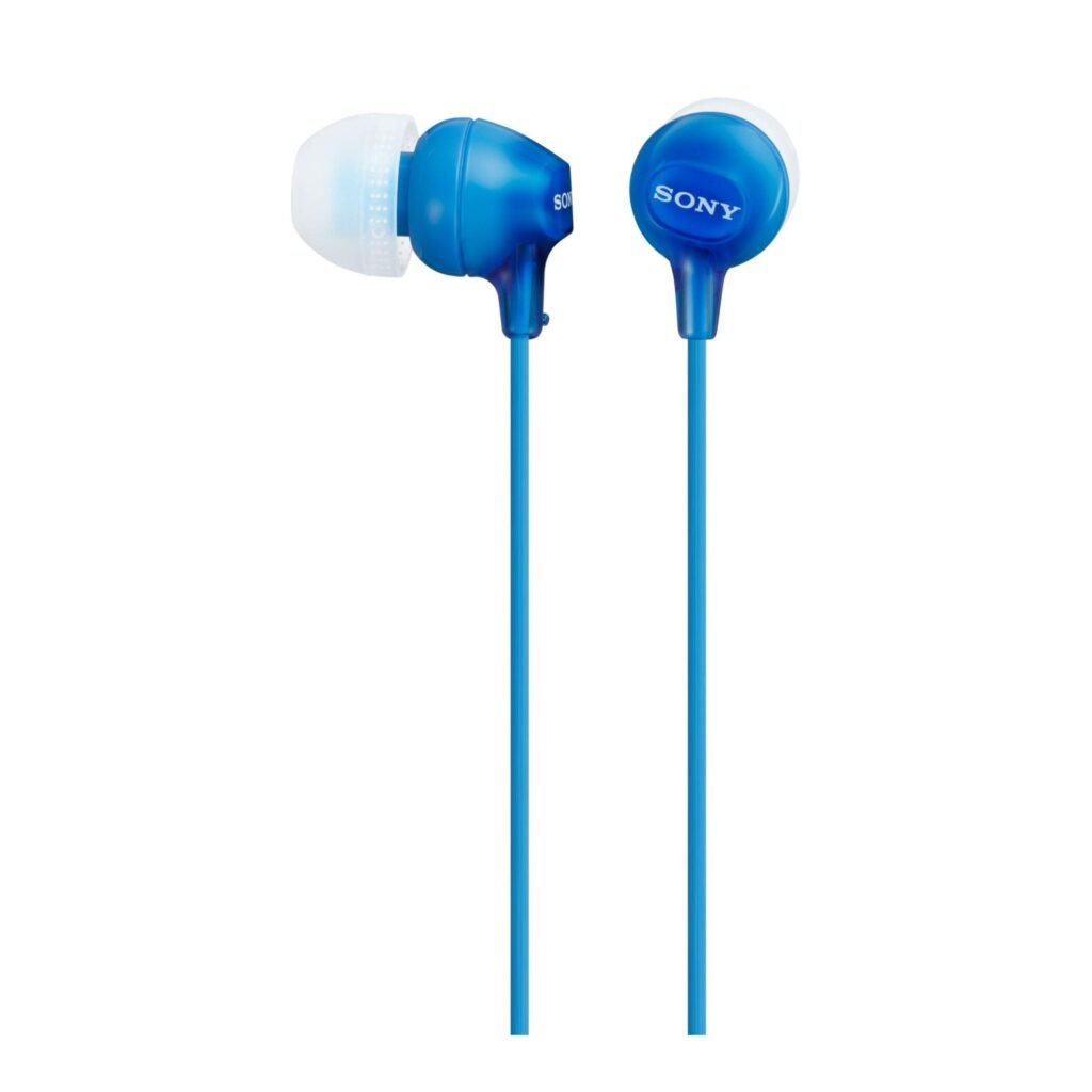 Sony MDREX15LP Blue Earbud Headphones