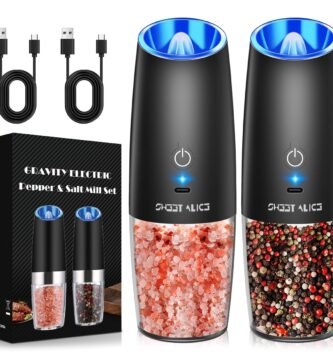 Sweet Alice Electric Pepper and Salt Grinder Set