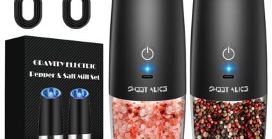 Sweet Alice Electric Pepper and Salt Grinder Set