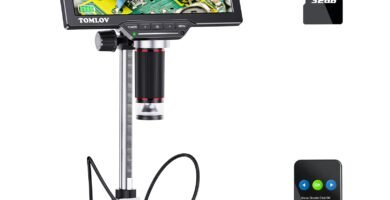 TOMLOV DM201 Pro HDMI Digital Microscope