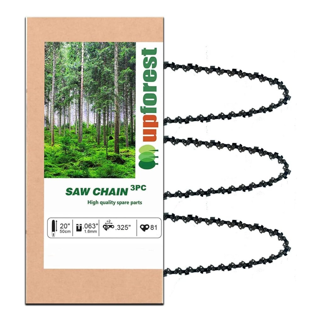 UPFOREST 20 Inch Chainsaw Chain 3 Pack - L81