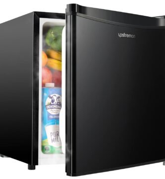 Upstreman 1.7 Cu.ft Mini Fridge with Freezer