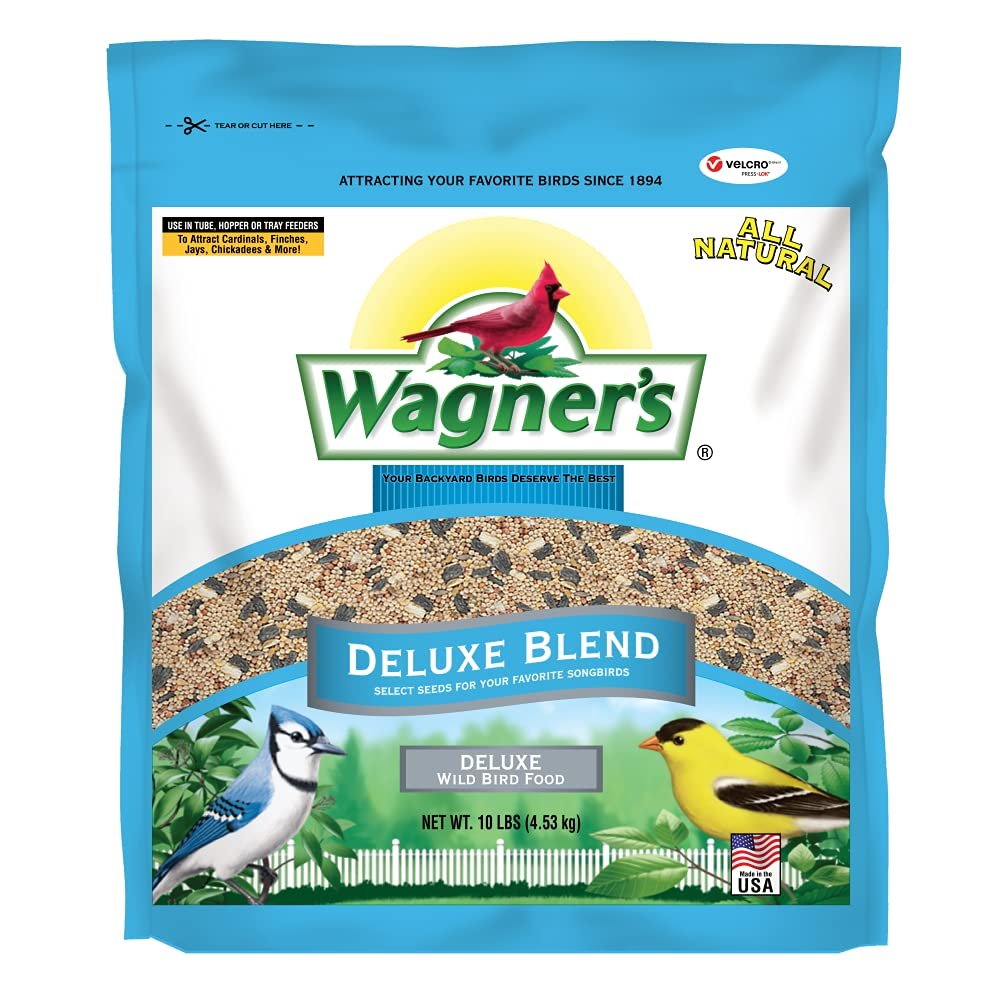 Wagner's 13008 Deluxe Wild Bird Food, 10 lb Bag