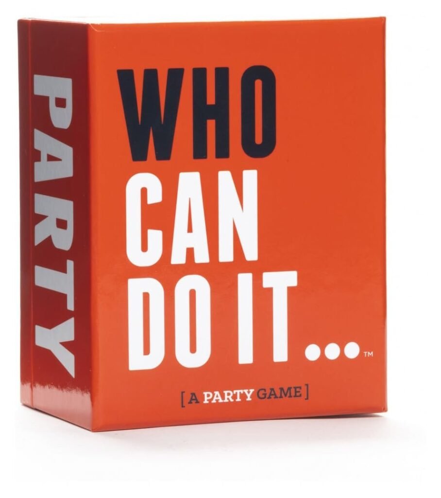 WHO CAN DO IT - A Party Game